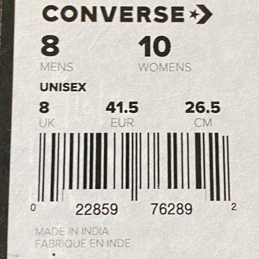 NWT Converse EL Distrito 2.0 OX Mens Shoes - Picture 8 of 8